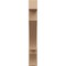 Ekena Millwork 7 1/2-in W x 48-in D x 48-in H Balboa Block Rough Cedar Woodgrain TimberThane Outlooker, Primed Tan OUTUR075X48X48BOA44RCPR - alternate 4